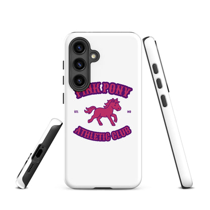 Tough Case for Samsung® | Pink Pony Athletic Club | Crest Logo