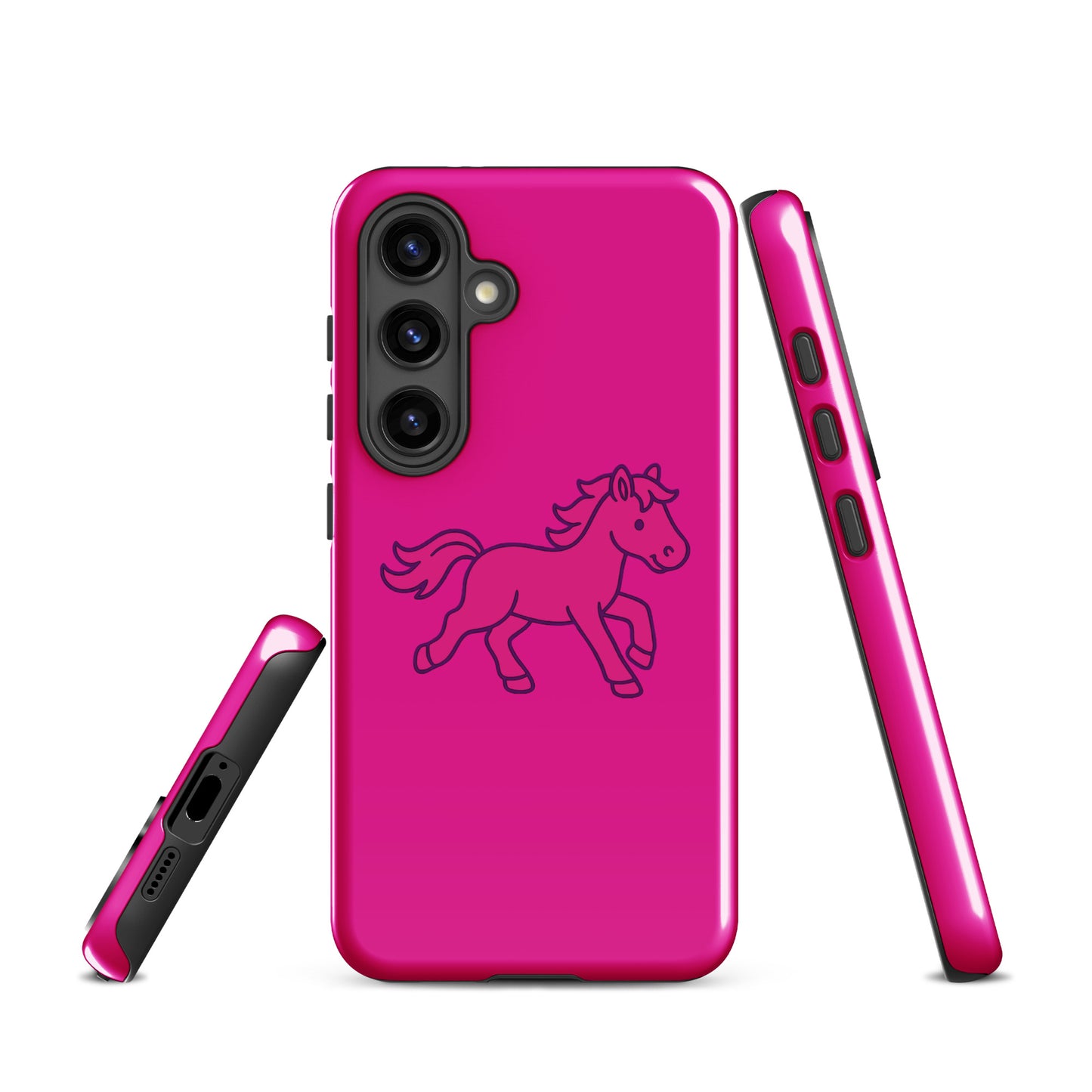 Tough Case for Samsung® | Pink Pony Athletic Club | Mascot Logo