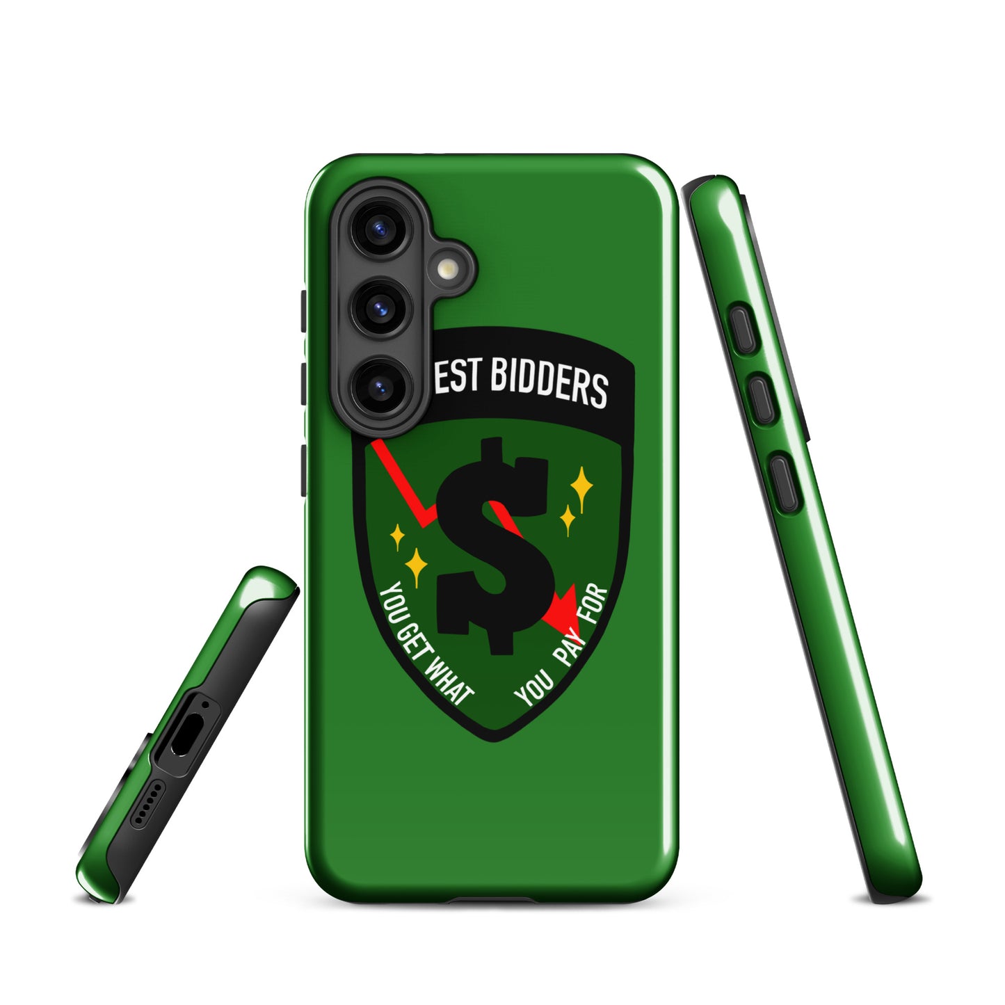 Tough Case for Samsung® | The Lowest Bidders | Emblem Logo