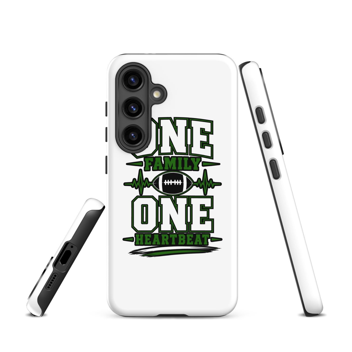 Tough Case for Samsung® | Celina Black Football | Modern Script Logo
