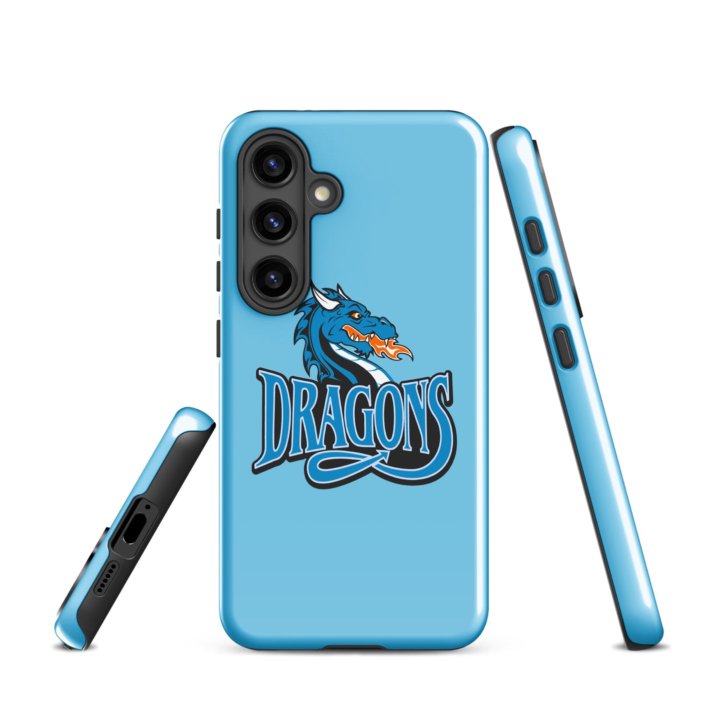 Tough Case for Samsung® | International Studies Middle School Volleyball | Emblem Logo
