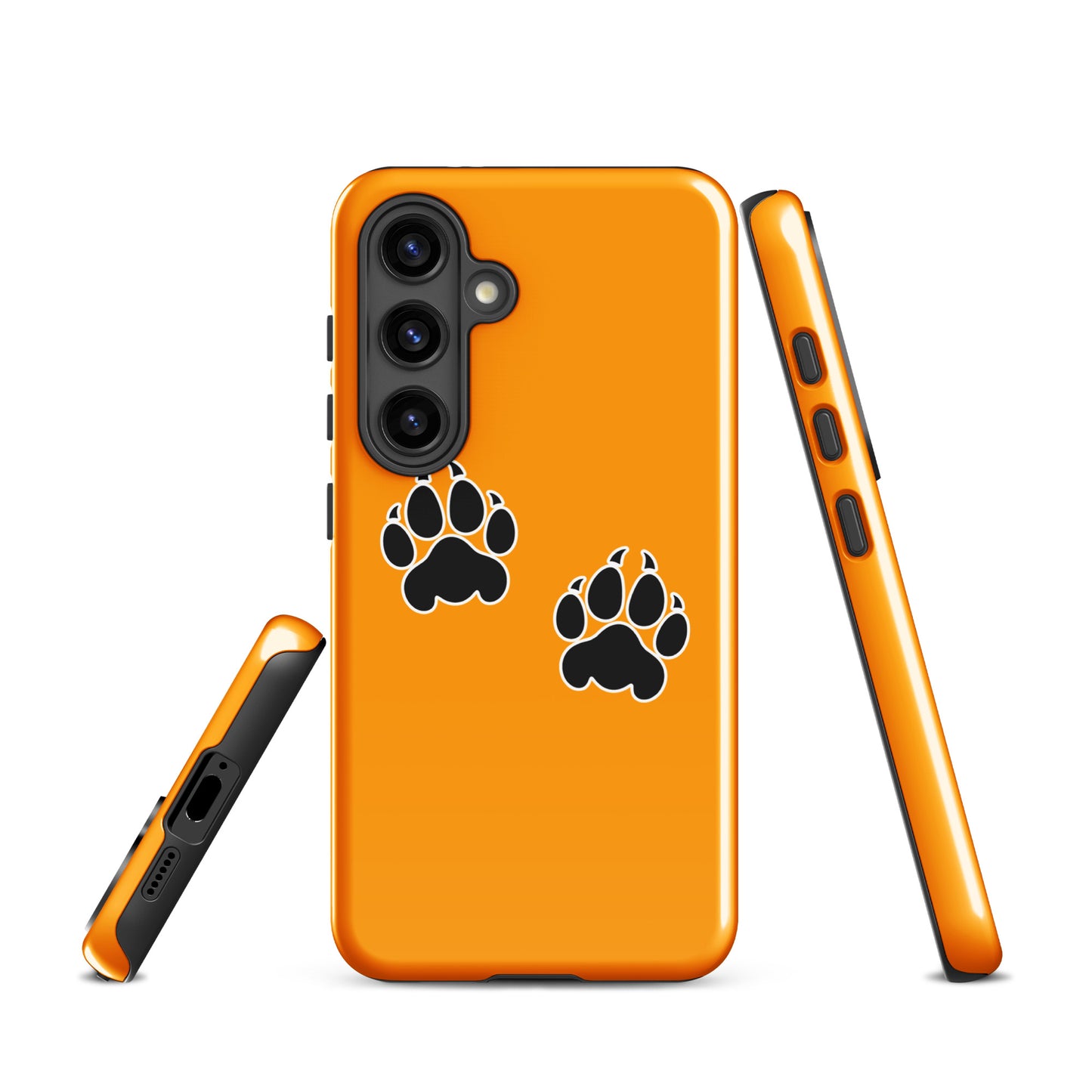 Tough Case for Samsung® | Orange Wave Marching Band | Paw Mark Logo