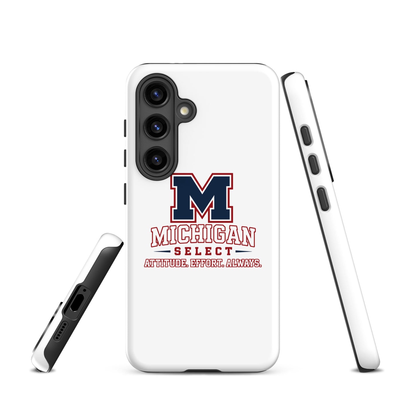 Tough Case for Samsung® | Michigan Select Baseball | Crest Logo