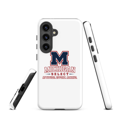 Tough Case for Samsung® | Michigan Select Baseball | Crest Logo