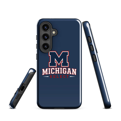 Tough Case for Samsung® | Michigan Select Baseball | Emblem Logo