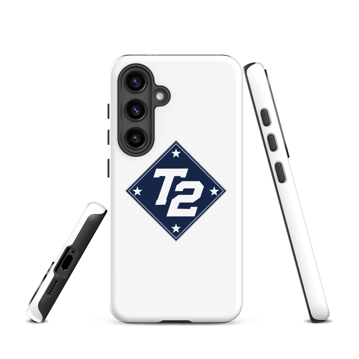 Tough Case for Samsung® | Texas Turn Two Baseball | Crest Logo