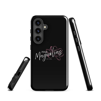 Tough Case for Samsung® | Pink Magnolias Dance | Modern Script Logo