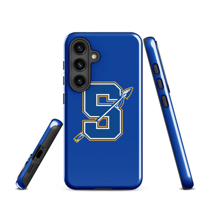 Tough Case for Samsung® | Senatobia Warriors Baseball | Lettermark Logo