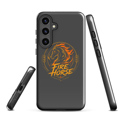 Tough Case for Samsung® | Fire Horse Masters | Vanguard Logo