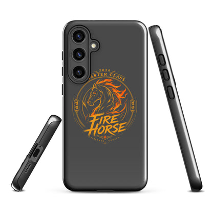 Tough Case for Samsung® | Fire Horse Masters | Crest Logo