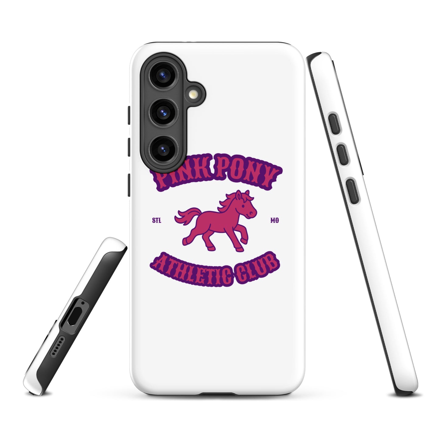 Tough Case for Samsung® | Pink Pony Athletic Club | Crest Logo