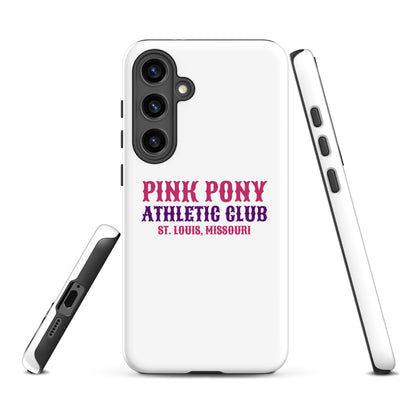 Tough Case for Samsung® | Pink Pony Athletic Club | Athletic Wordmark Logo