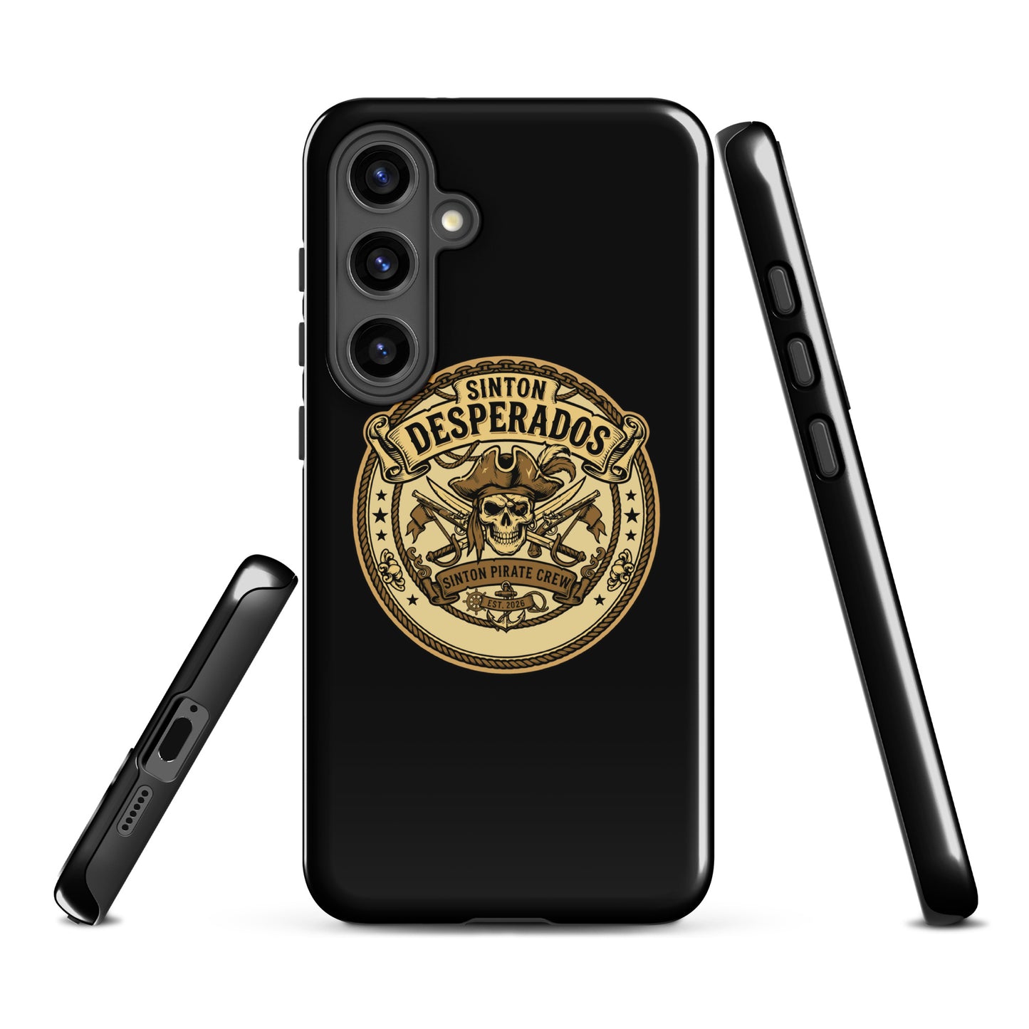 Tough Case for Samsung® | Sinton Desperados Baseball | Badge Logo