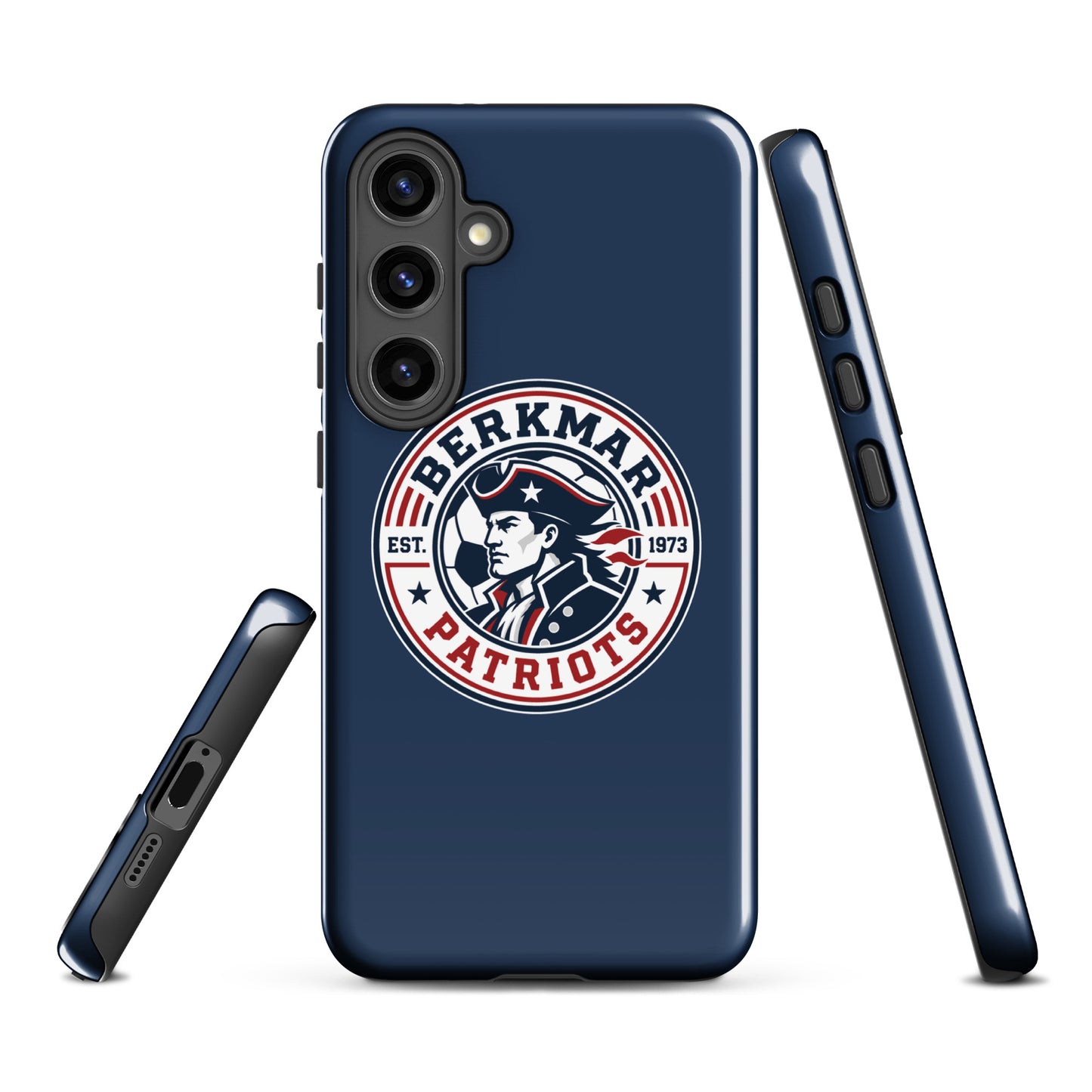 Tough Case for Samsung® | Berkmar High School Soccer | Badge Logo