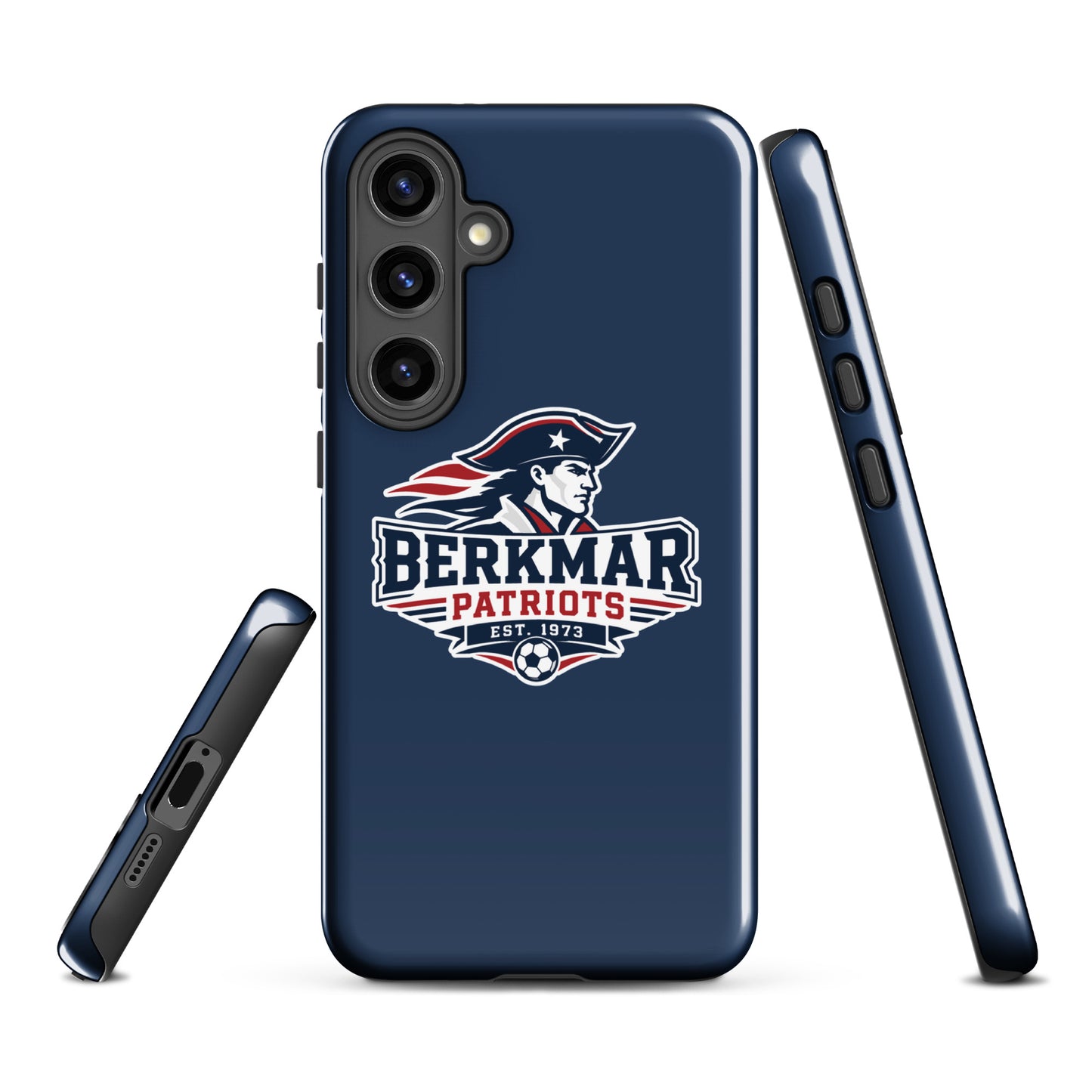 Tough Case for Samsung® | Berkmar High School Soccer | Vanguard Logo
