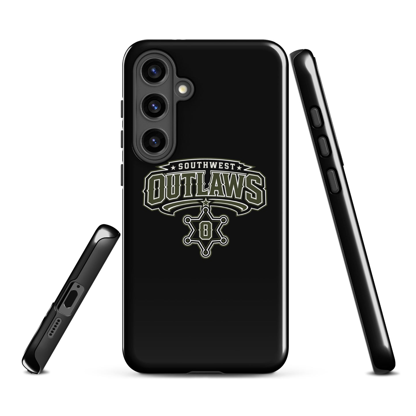 Tough Case for Samsung® | Southwest Outlaws | Frontier Athletics Logo