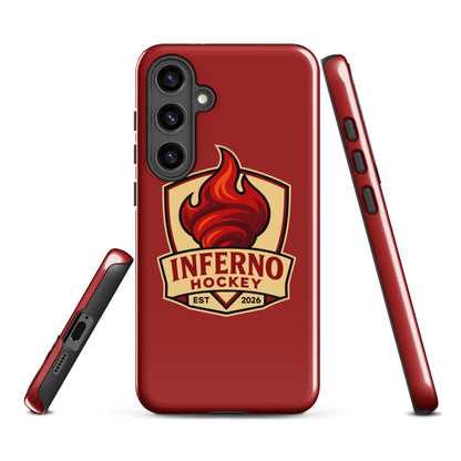 Tough Case for Samsung® | Inferno Hockey | Crest Logo