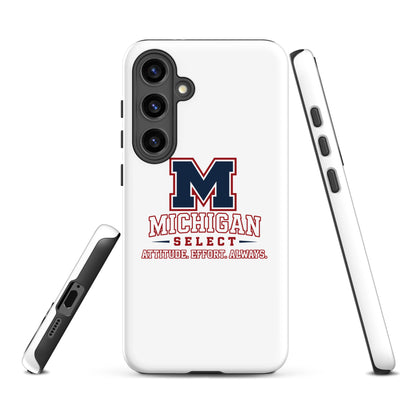 Tough Case for Samsung® | Michigan Select Baseball | Crest Logo