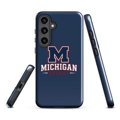 Tough Case for Samsung® | Michigan Select Baseball | Emblem Logo