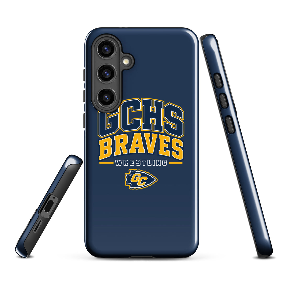Tough Case for Samsung® | Grant County High School Wrestling | Vanguard Logo