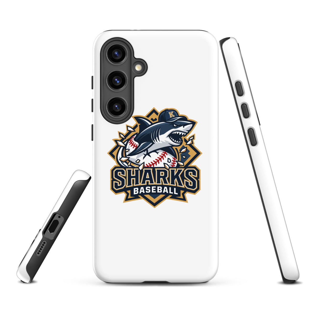 Tough Case for Samsung® | Sharks Diamond Sports | Valor Logo