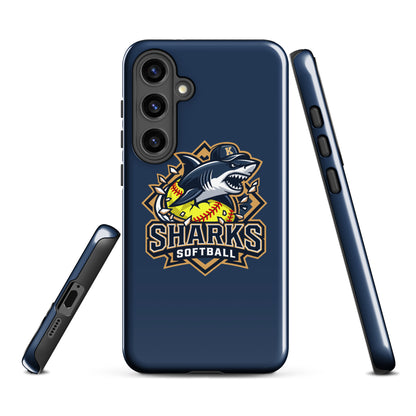 Tough Case for Samsung® | Sharks Diamond Sports | Crest Logo
