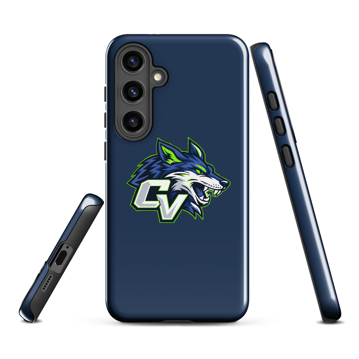 Tough Case for Samsung® | Cumberland Valley Coyotes Football | Crest Logo