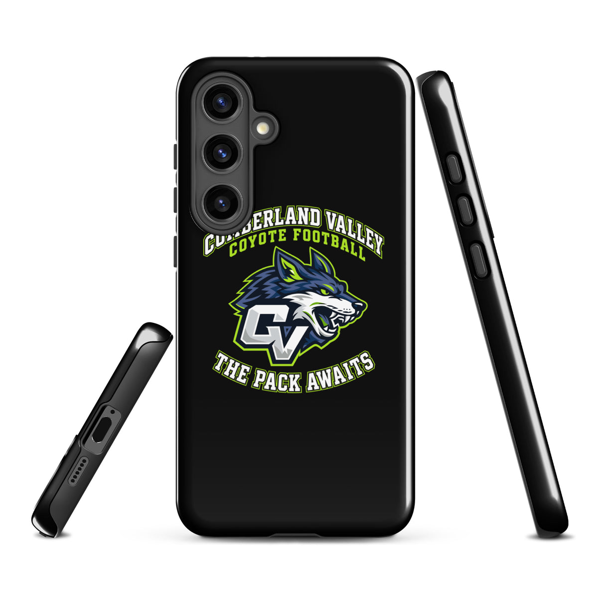 Tough Case for Samsung® | Cumberland Valley Coyotes Football | Emblem Logo