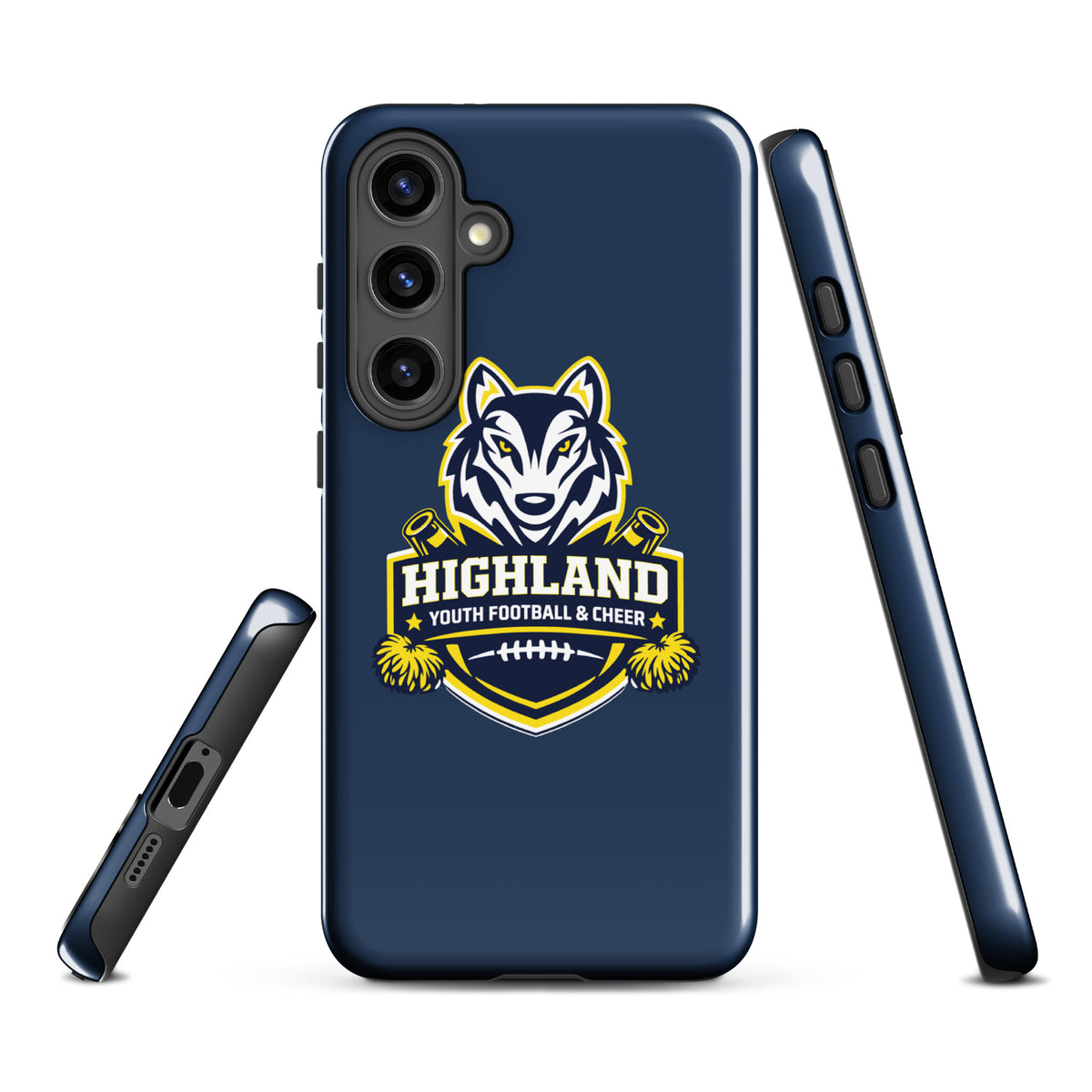 Tough Case for Samsung® | Highland youth football and cheer | Emblem Logo