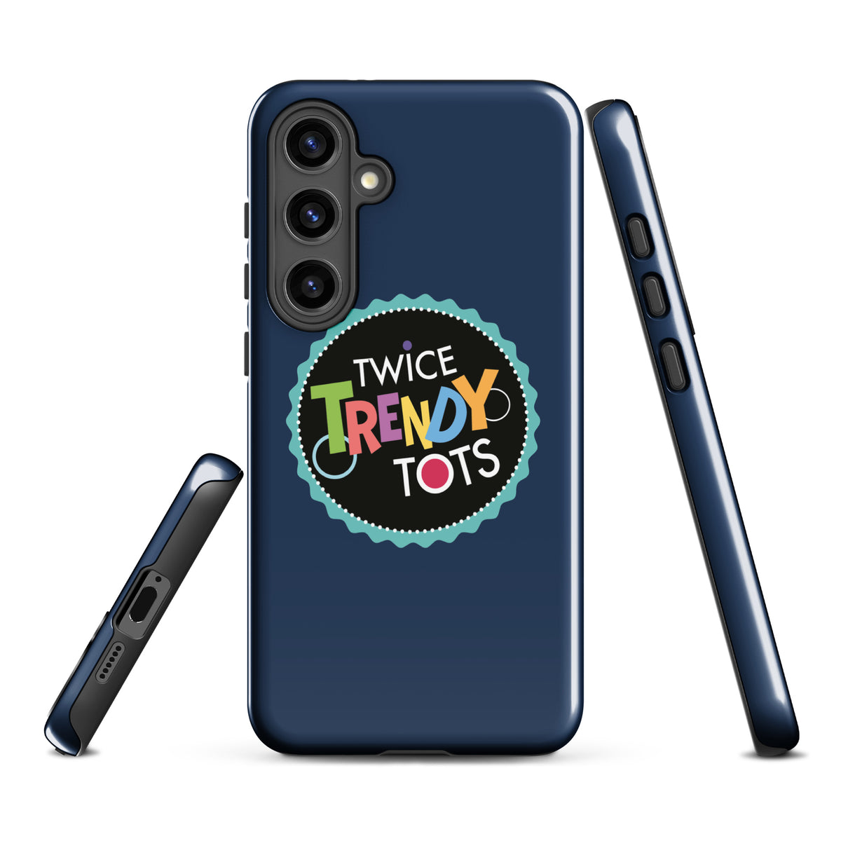 Tough Case for Samsung® | Twice Trendy Tots | Badge Logo