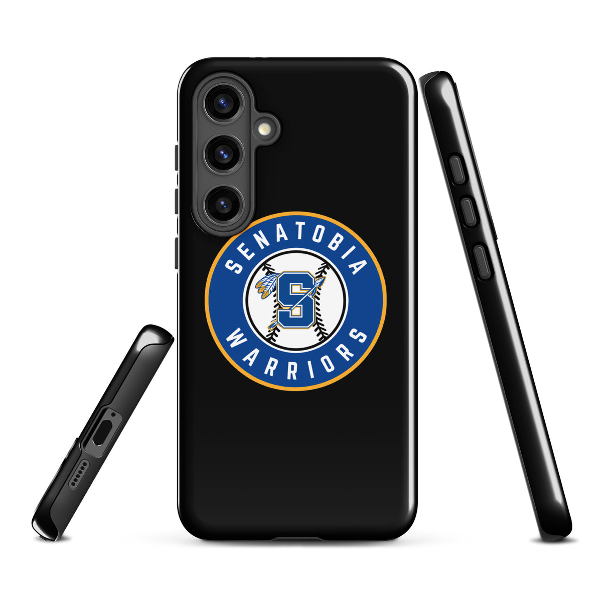Tough Case for Samsung® | Senatobia Warriors Baseball | Badge Logo