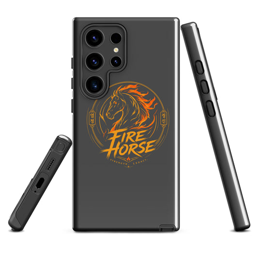 Tough Case for Samsung® | Fire Horse Masters | Vanguard Logo
