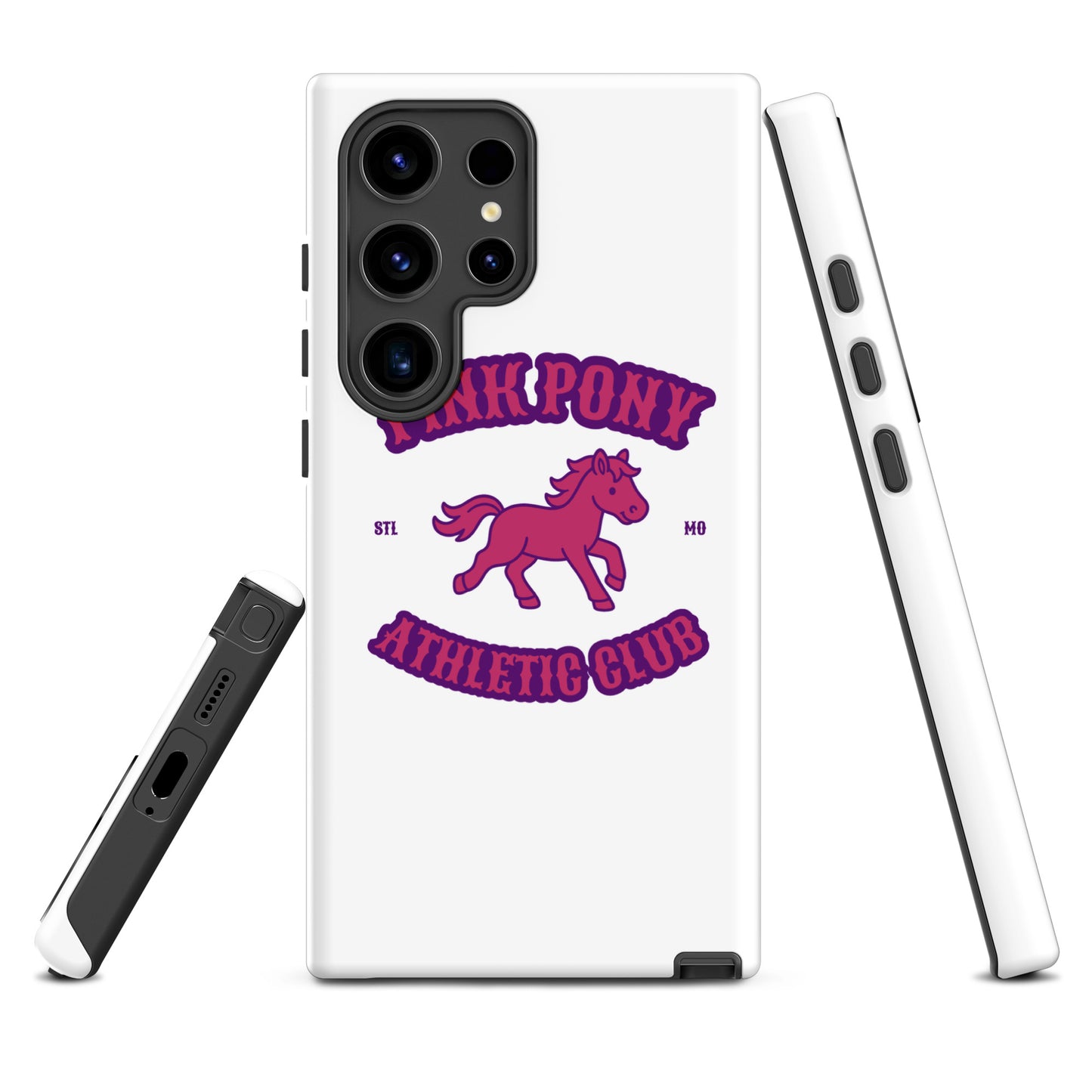 Tough Case for Samsung® | Pink Pony Athletic Club | Crest Logo