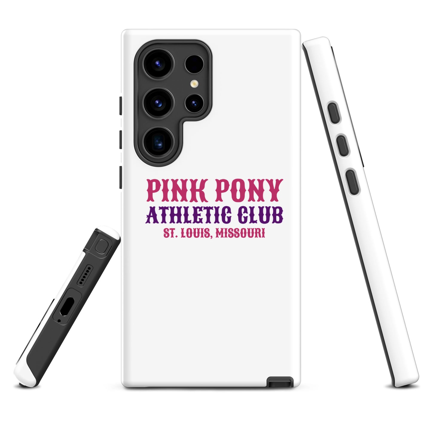 Tough Case for Samsung® | Pink Pony Athletic Club | Athletic Wordmark Logo