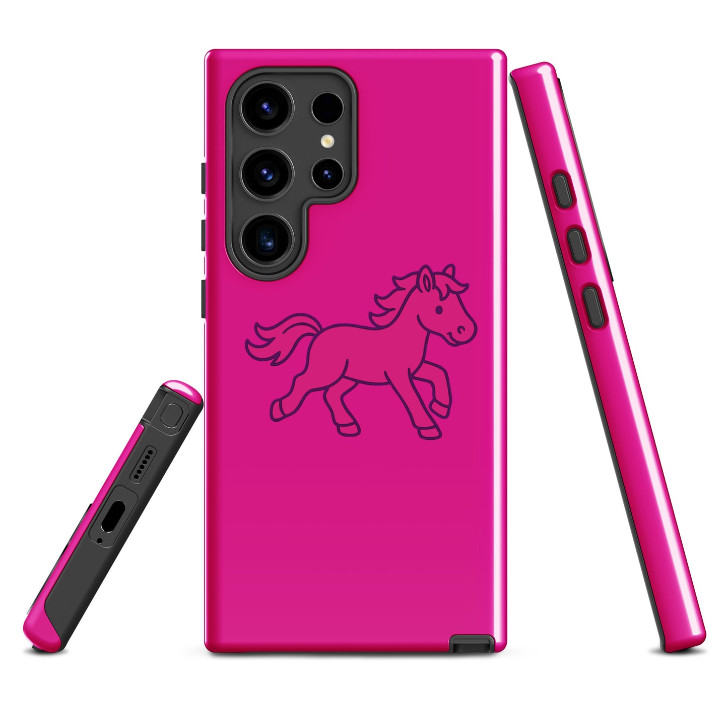 Tough Case for Samsung® | Pink Pony Athletic Club | Mascot Logo