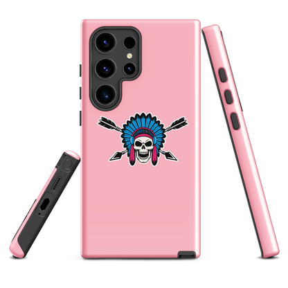Tough Case for Samsung® | Savage Softball | Chief Skullcrest Logo