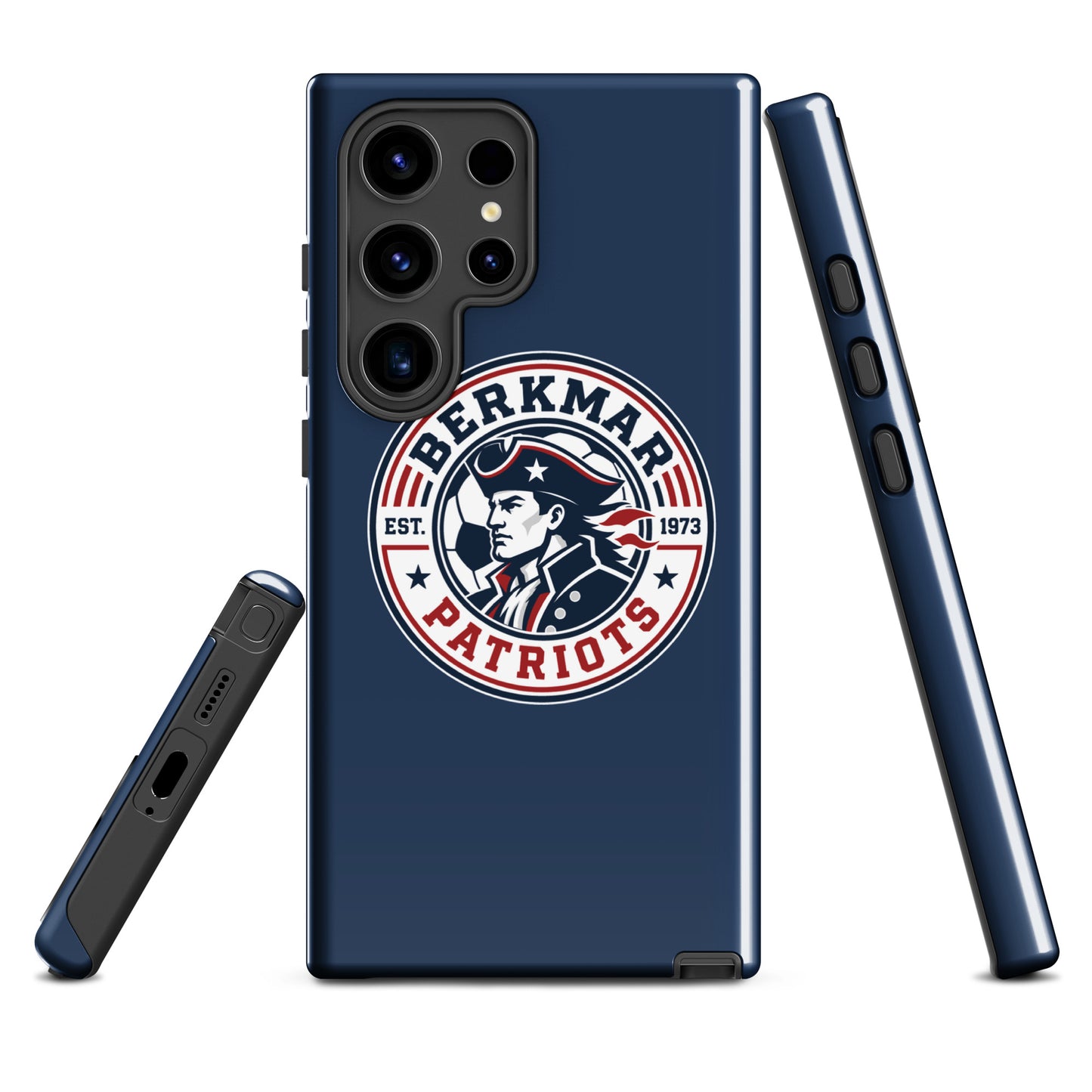 Tough Case for Samsung® | Berkmar High School Soccer | Badge Logo