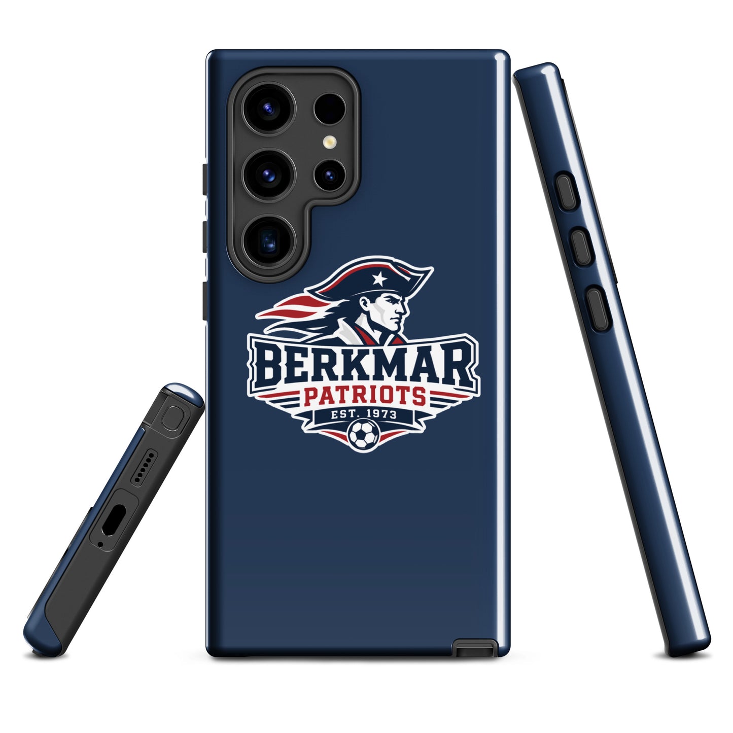 Tough Case for Samsung® | Berkmar High School Soccer | Vanguard Logo