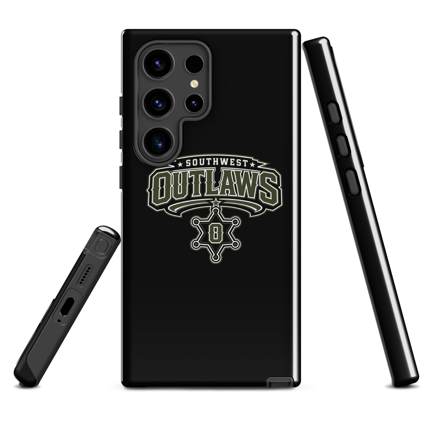 Tough Case for Samsung® | Southwest Outlaws | Frontier Athletics Logo