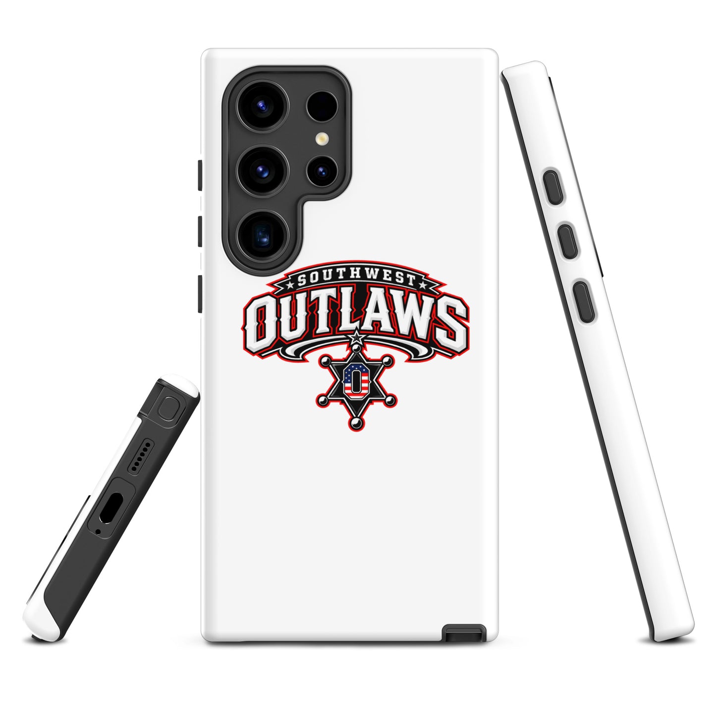 Tough Case for Samsung® | Southwest Outlaws | Vanguard Logo