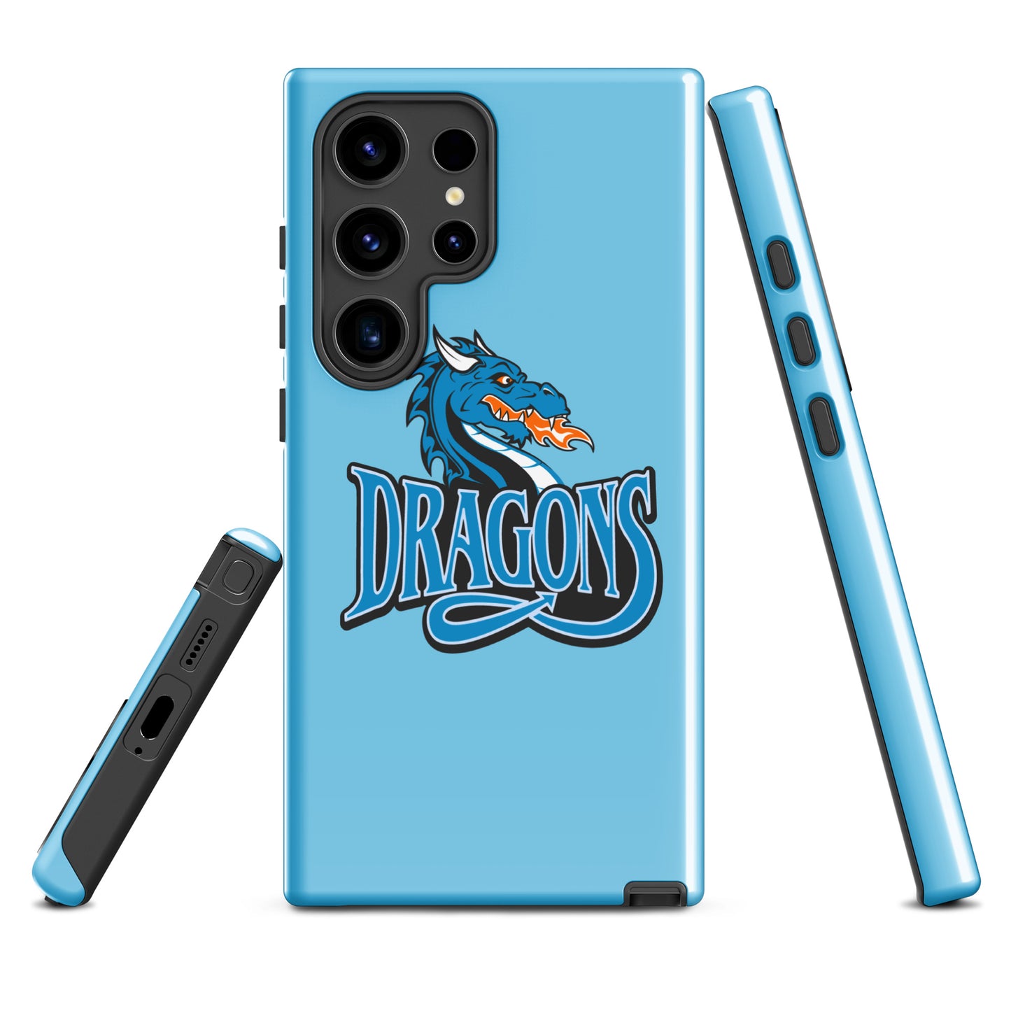 Tough Case for Samsung® | International Studies Middle School Volleyball | Emblem Logo