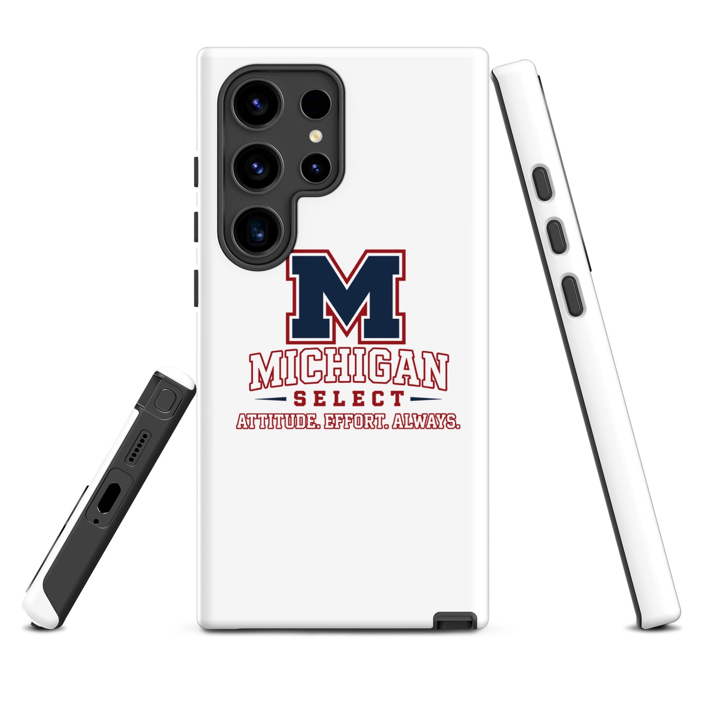 Tough Case for Samsung® | Michigan Select Baseball | Crest Logo