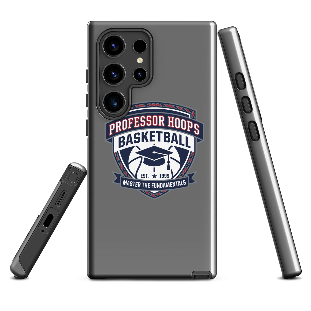 Tough Case for Samsung® | Professor Hoops Basketball | Crest Logo