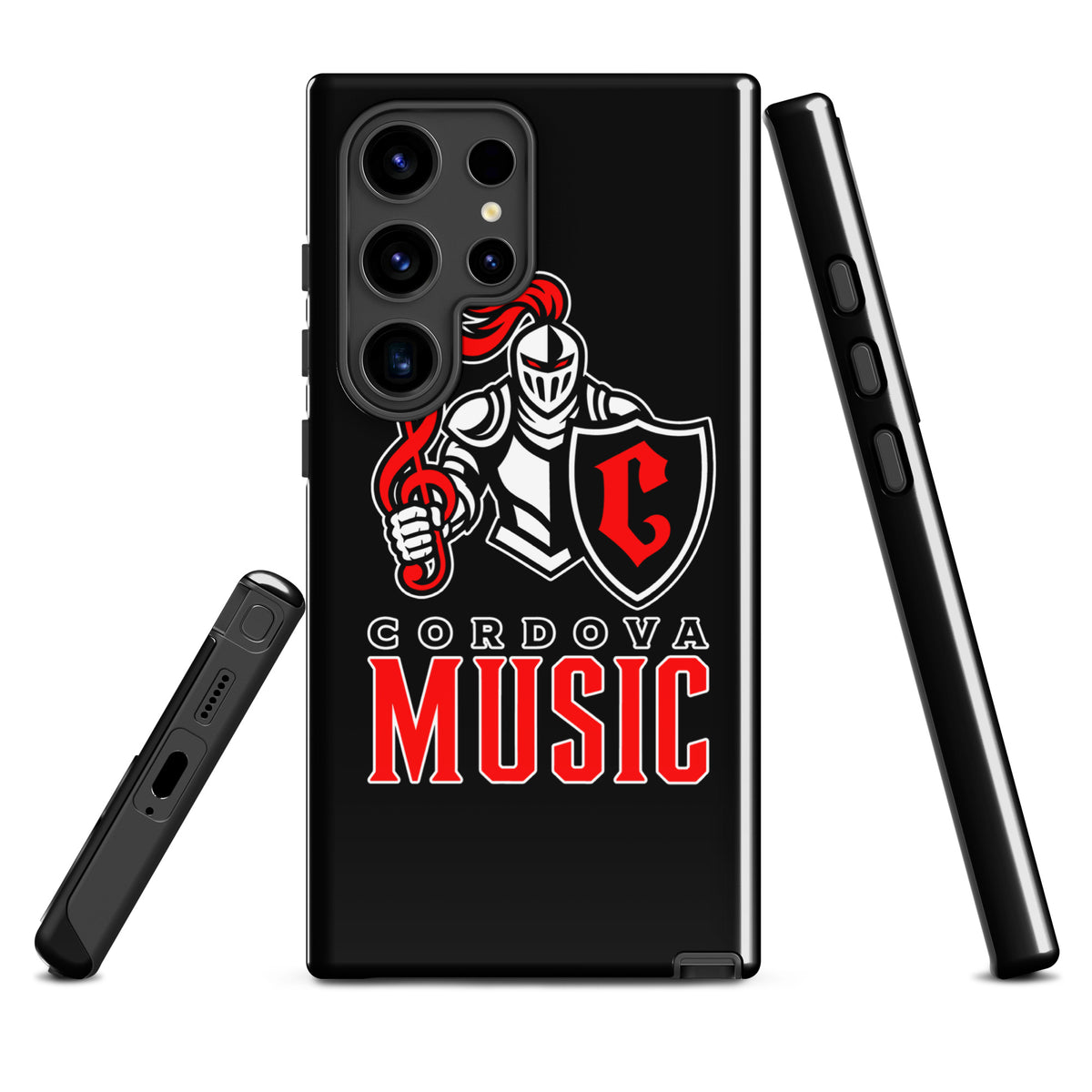 Tough Case for Samsung® | Cordova High Music | Vanguard Logo