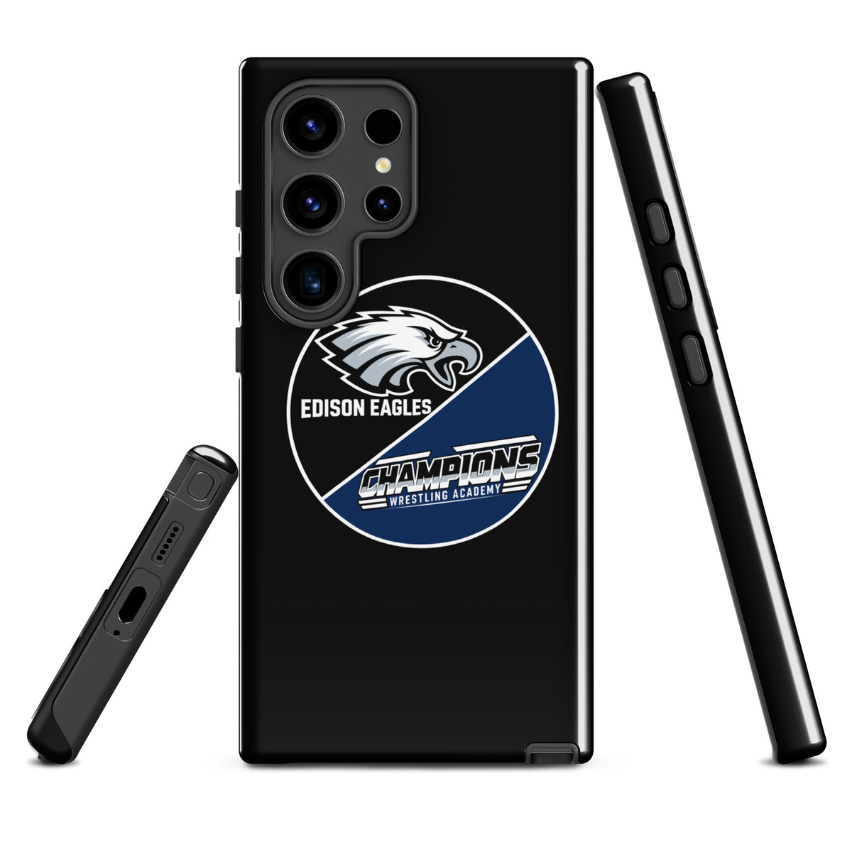 Tough Case for Samsung® | Edison Eagles/CWA Wrestling | Badge Logo