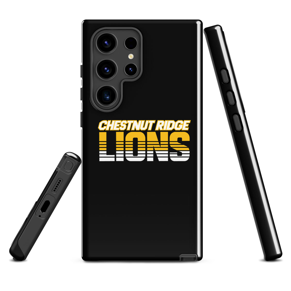 Tough Case for Samsung® | Chestnut Ridge Lions Football | Script Logo