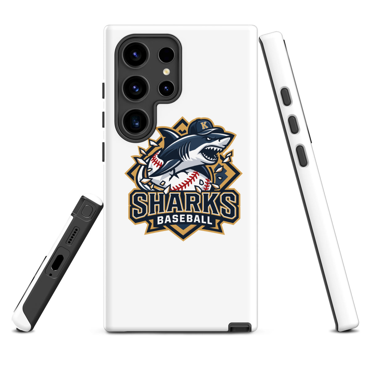 Tough Case for Samsung® | Sharks Diamond Sports | Valor Logo