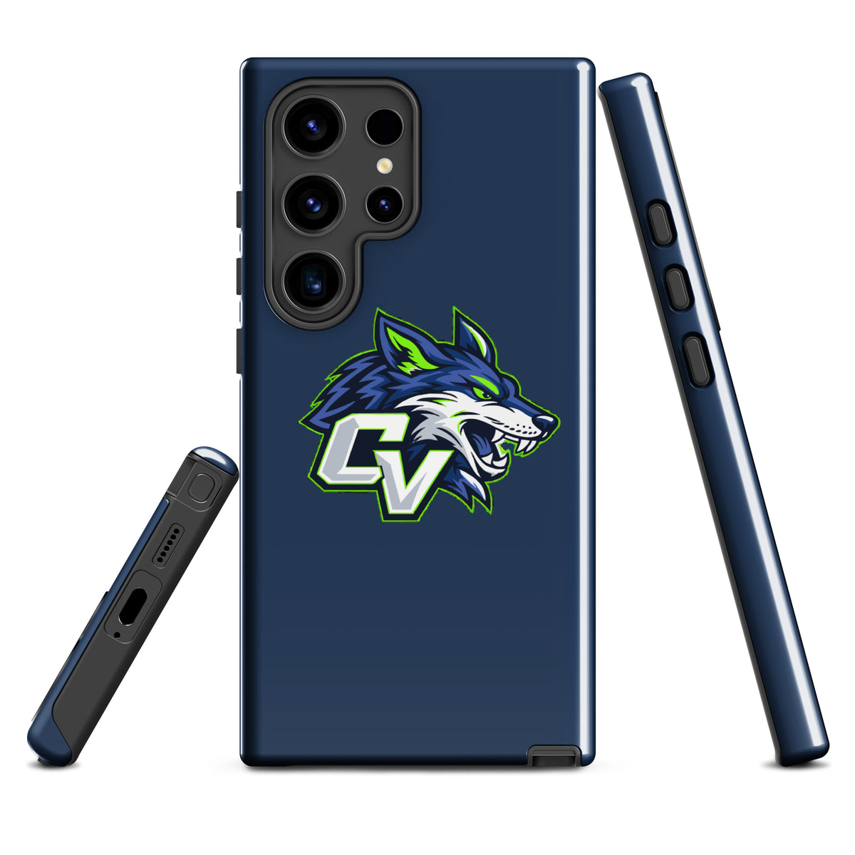 Tough Case for Samsung® | Cumberland Valley Coyotes Football | Crest Logo