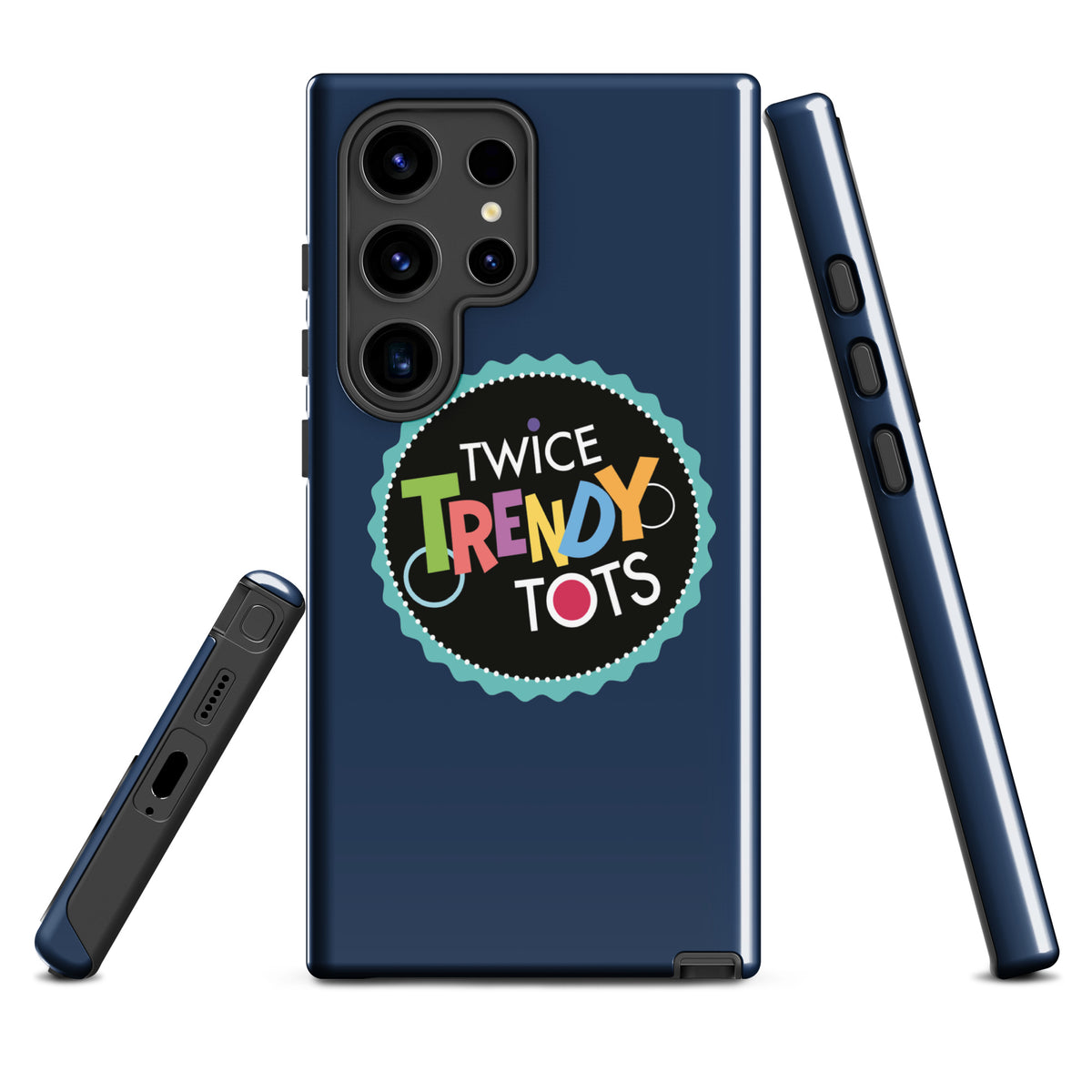 Tough Case for Samsung® | Twice Trendy Tots | Badge Logo