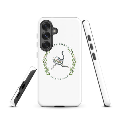 Tough Case for Samsung® | Briardale Ostrich Farm | Crest Logo
